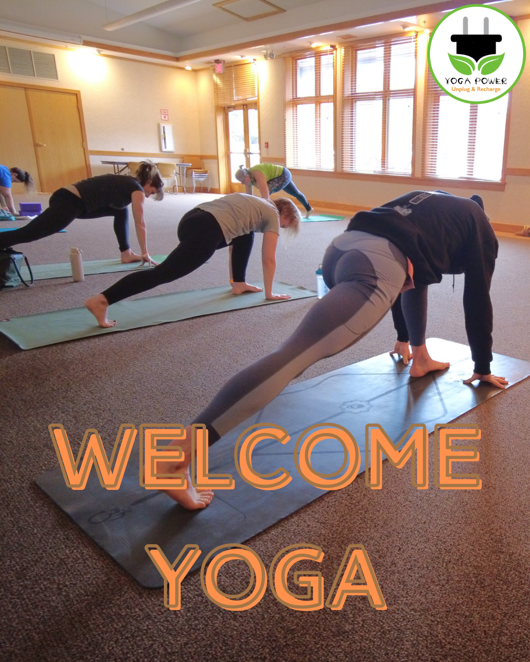 welcome yoga no text