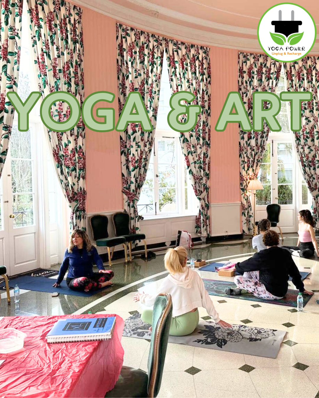 yoga and art no text