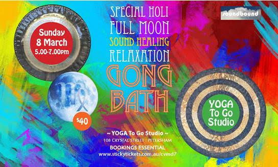 Holi Full Moon Sound Healing