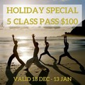 Holiday 5 class pass