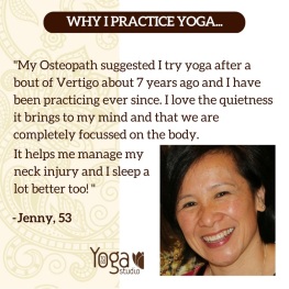 Testimonial at Yoga To Go Studio