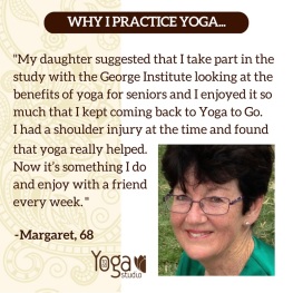 Testimonial at Yoga To Go Studio